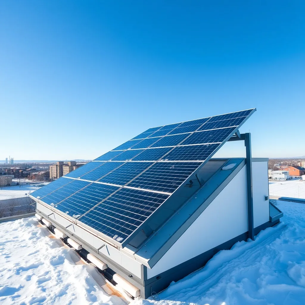 Winter Solar Panel Maintenance
