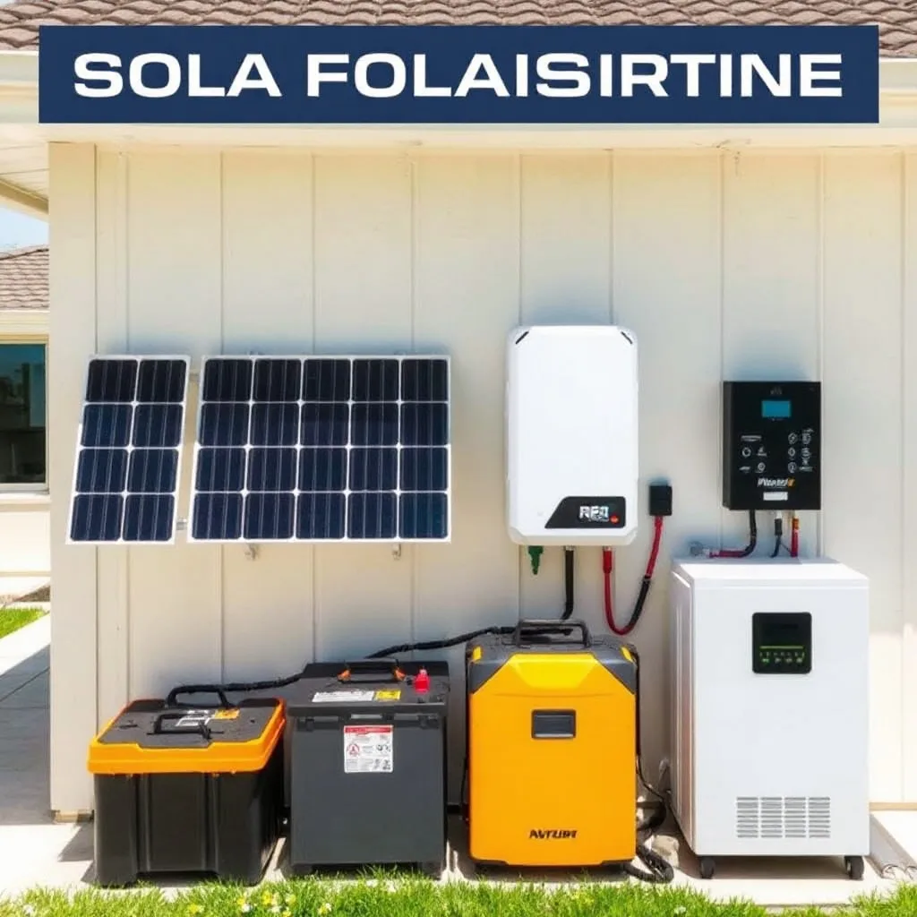 Home battery storage paired with a hybrid inverter