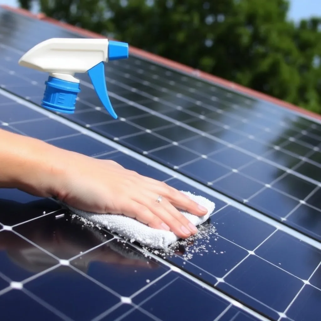 solar panel cleaning frequency
