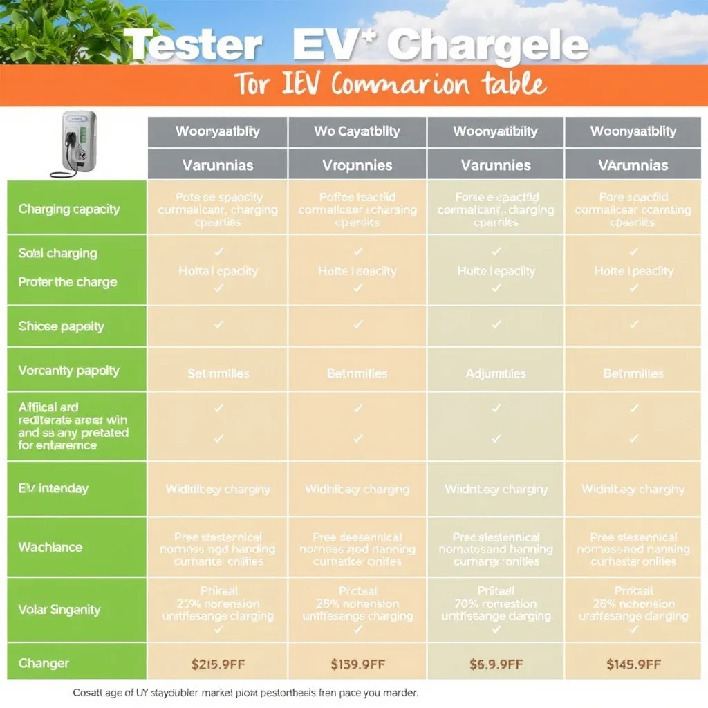 Solar EV chargers