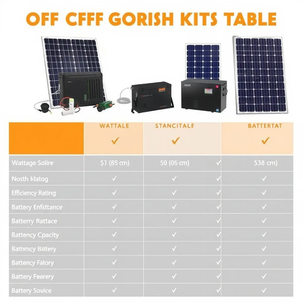 off-grid solar kits
