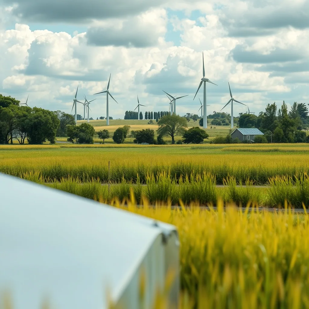 Utility scale battery storage facility