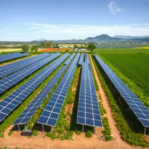 solar farm development