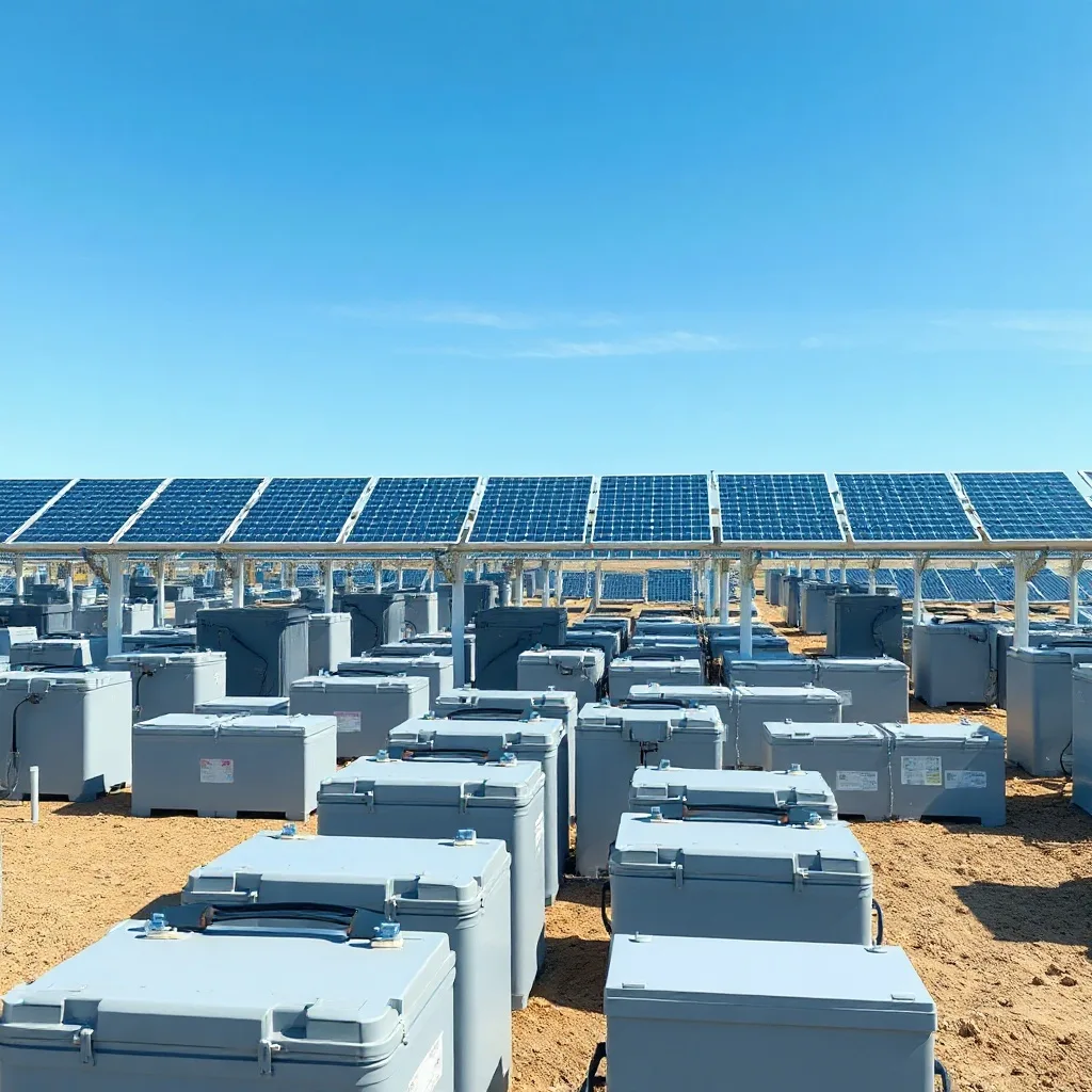 Grid-scale batteries racing to ease the solar battery storage crisis