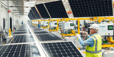 solar panel manufacturing process