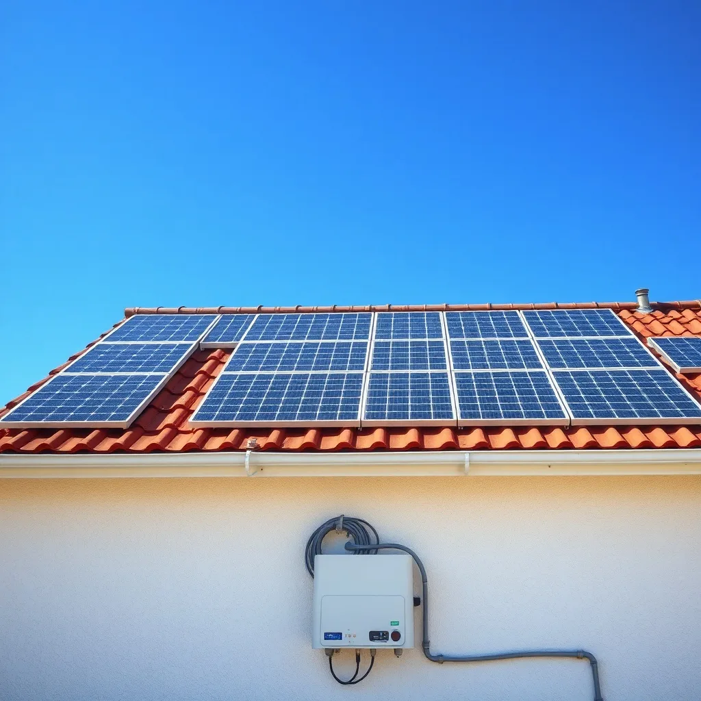 Solar panel weight and roof installation