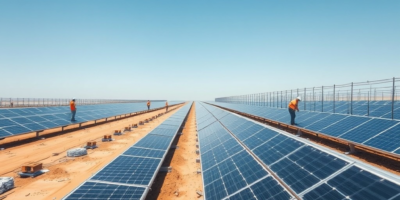 utility scale solar construction timeline
