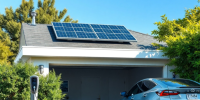 Solar Powered EV Chargers Home