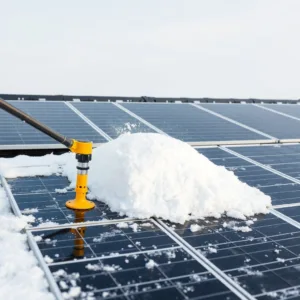 Solar Panel Snow Removal