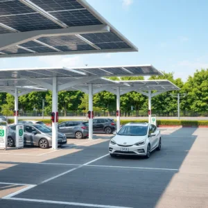 Solar Canopy Parking Lots