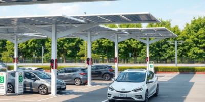Solar Canopy Parking Lots