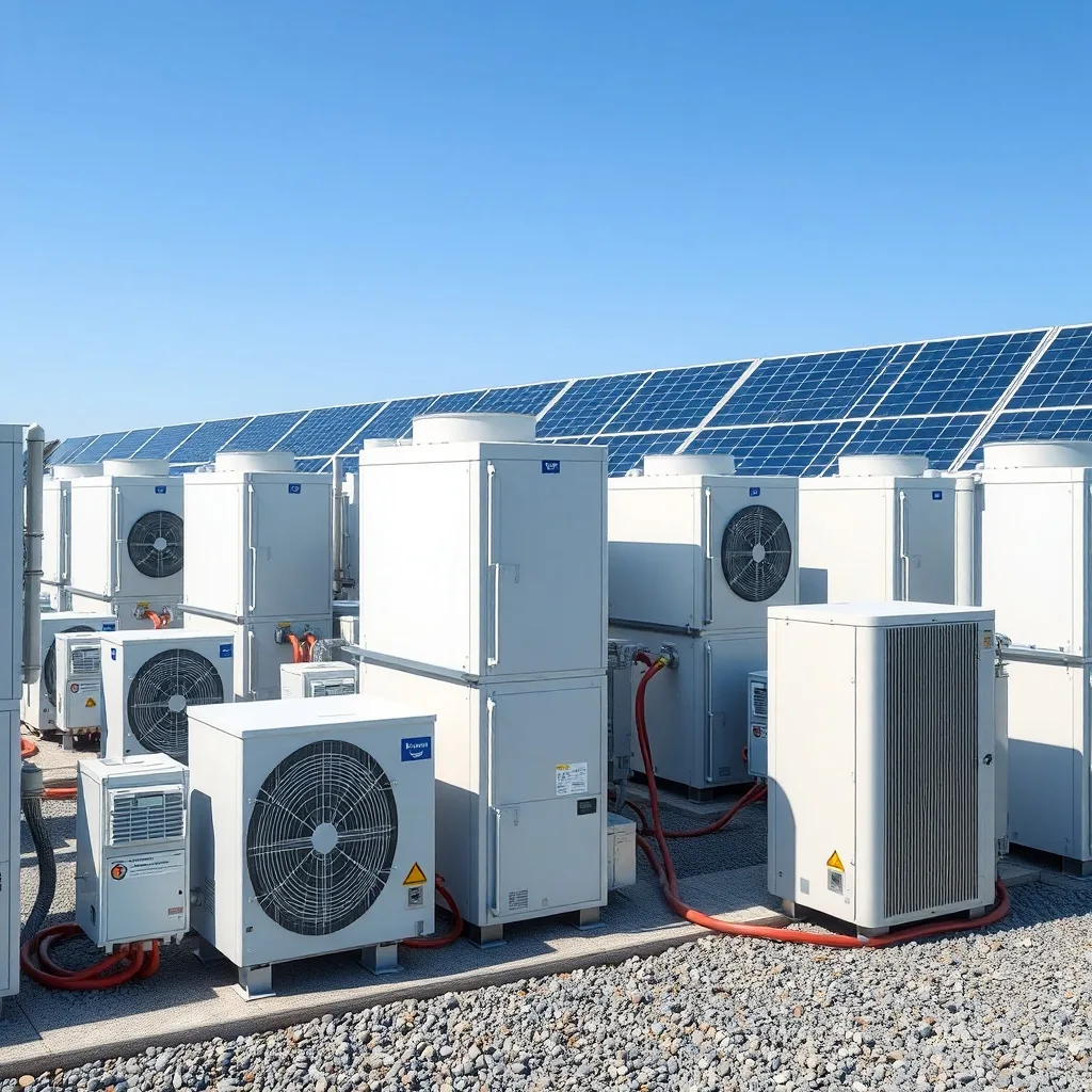 Solar inverter cooling system ventilation