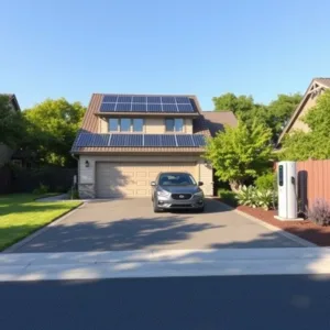 Bifacial Solar EV Charging