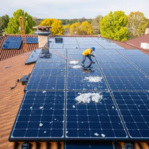 Solar Panel Hail Damage