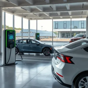 EV charger load management