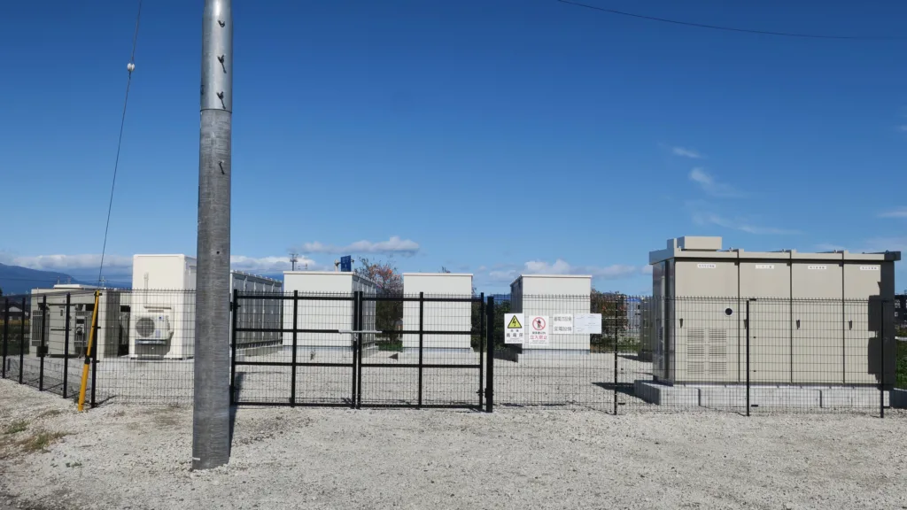 Battery storage power station units for capacity sizing reference