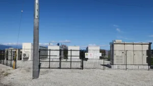 Battery storage power station units for capacity sizing reference