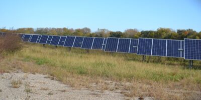 Large photovoltaic power plant