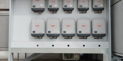 Photovoltaic modules on a building