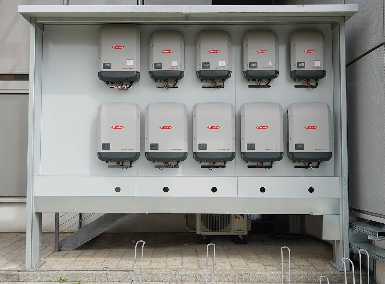 Photovoltaic modules on a building