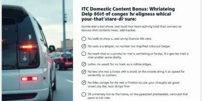 ITC Domestic Content Bonus: Qualifying Rules