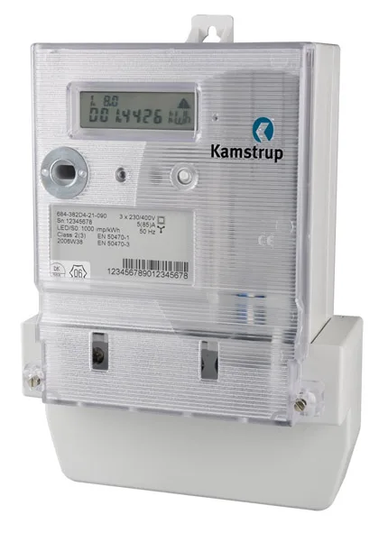 Household electricity meter used for energy monitoring