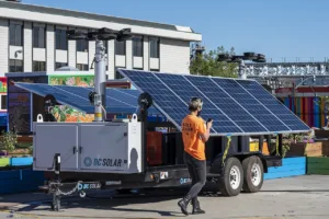 mobile solar power system