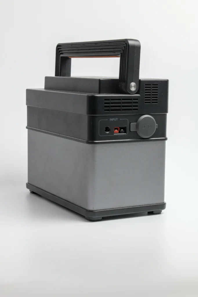 Portable solar generator power station for RV and off-grid use