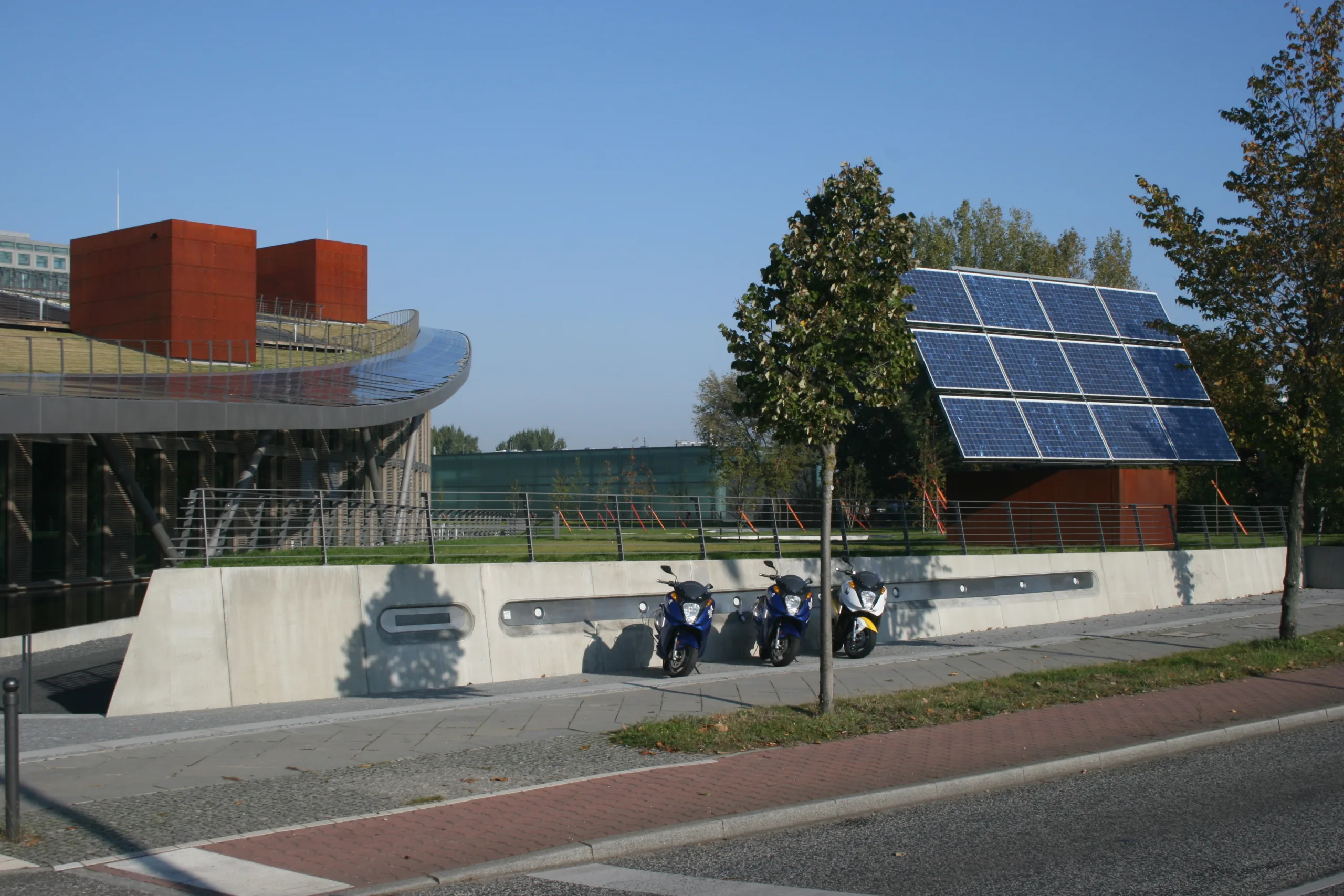 Free EV charging with solar carport