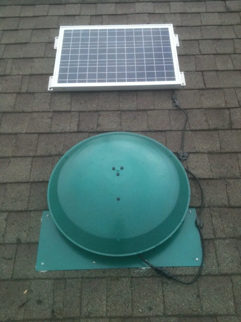 solar cool attic vent