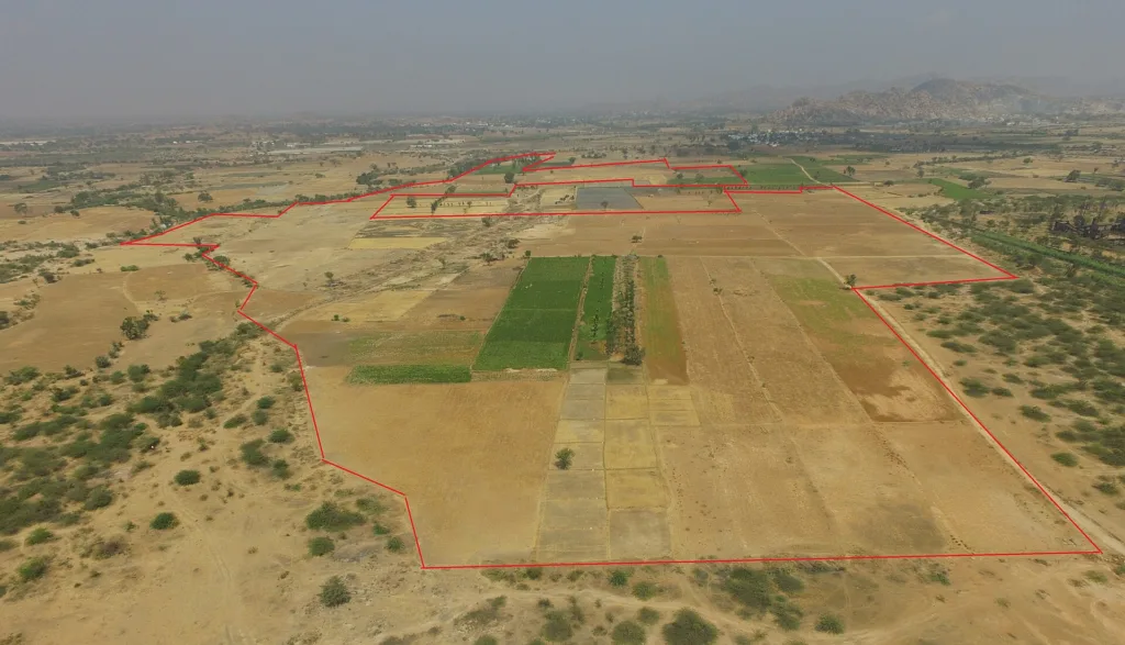 27 MWp utility-scale solar farm in Karnataka, India
